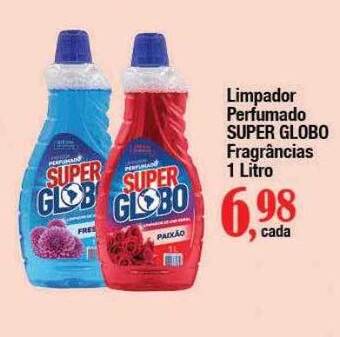 Supermercados Unidos Limpador perfumado super globo fragrâncias oferta
