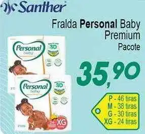 Villefort Atacadista Fralda personal baby premium oferta