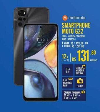 Zema Motorola smartphone moto g22 oferta