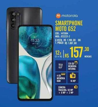 Zema Motorola smartphone moto g52 oferta