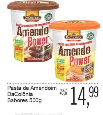 Festval Pasta de amendoim dacolônia sabores oferta