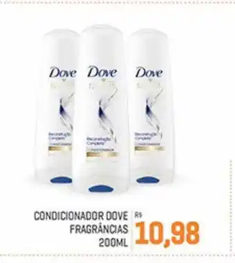 Condicionador dove fragrâncias