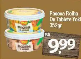 Pacoca Rolha Ou Tablete Yoki 352gr