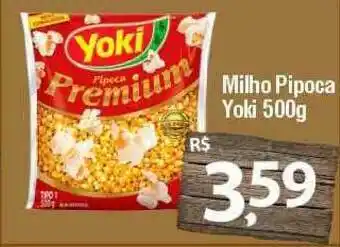 Rede Plus Supermercados Milho Pipoca Yoki 500g oferta