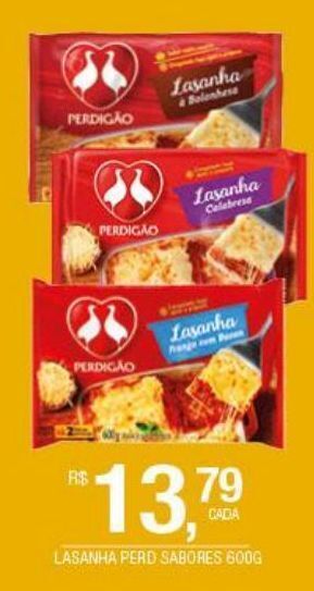 Lasanha perdigão 600g