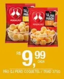 DB Supermercados Pão de queijo coquetel perdigão 375g oferta