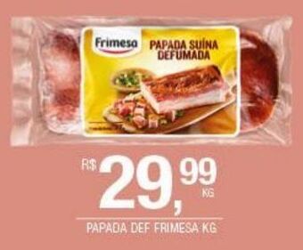 DB Supermercados Papada defumada frimesa kg oferta