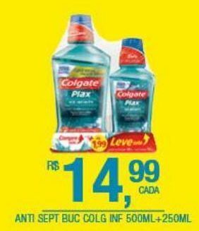 DB Supermercados Antisséptico bucal colgate 500ml oferta