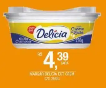 DB Supermercados Margarina delícia ext cremosa c/sal 250g oferta