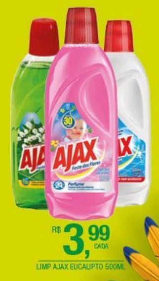 DB Supermercados Limpadores ajax oferta