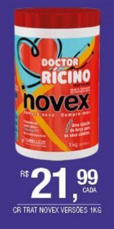 DB Supermercados Creme tratamento novex 1 kg oferta