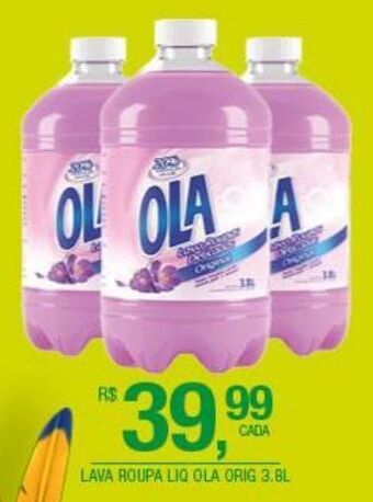 DB Supermercados Lava roupa liquido ola 3.8l oferta