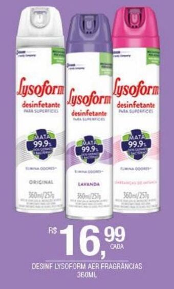 DB Supermercados Desinfetante lysoform 360ml oferta