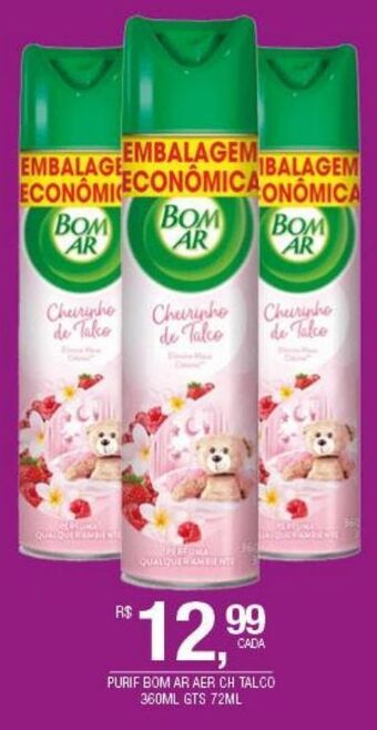 DB Supermercados Purificador de ar bom ar 360ml oferta