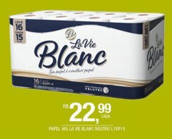 DB Supermercados Papel higiênico la vie blanc oferta