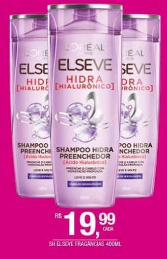 DB Supermercados Shampoo elsève 400ml oferta