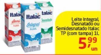 Tenda Atacado Leite integral italac 1l oferta