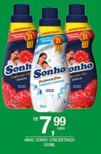 DB Supermercados Amaciante sonho 500ml oferta