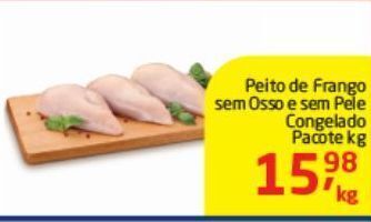 Tenda Atacado Peito de frango sem osso e sem pele congelado kg oferta