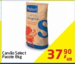 Tenda Atacado Carvão select 8kg oferta