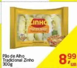 Tenda Atacado Pão de alho zinho 300g oferta