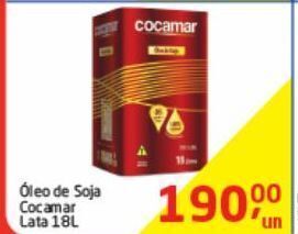 Tenda Atacado Óleo de soja cocamar 18l oferta