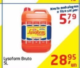 Tenda Atacado Lysoform bruto 5l oferta