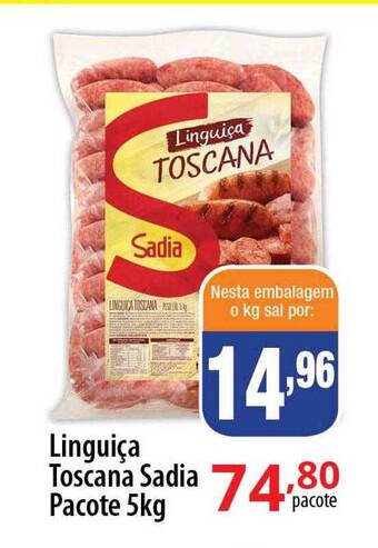 Akki Atacadista Linguiça toscana sadia oferta