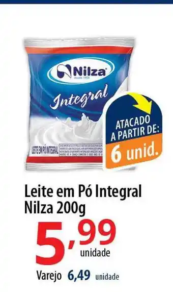 Akki Atacadista Leite em pó integral nilza oferta
