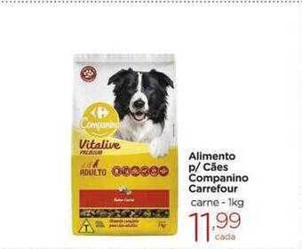 Carrefour Market Alimento p- cães companino carrefour carne oferta