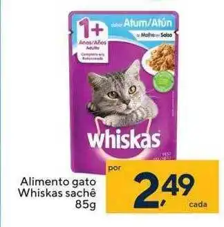 Alimento gato whiskas sachê