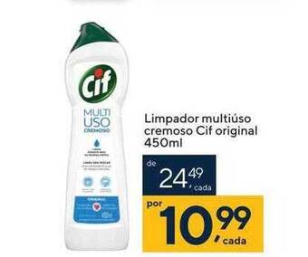 Coop Limpador multiúso cremoso cif original oferta