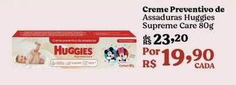 Creme preventivo de assaduras huggies supreme care