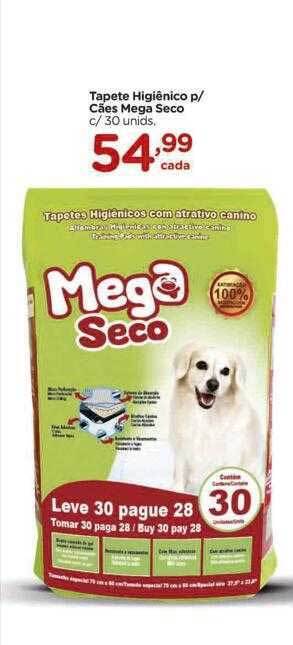 Carrefour Tapete higiênico p cães mega seco oferta