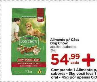 Carrefour Alimento p cães dog chow oferta
