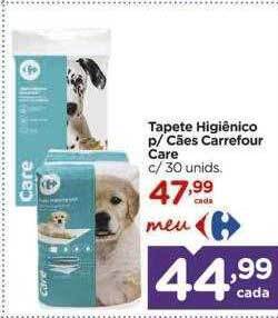 Carrefour Tapete higiênico p cães carrefour care oferta