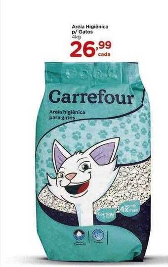 Areia higiênica p gatos