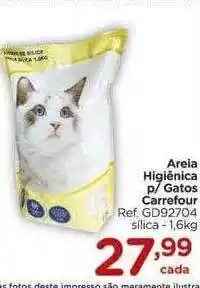 Carrefour Areia higiênia p gatos carrefour oferta