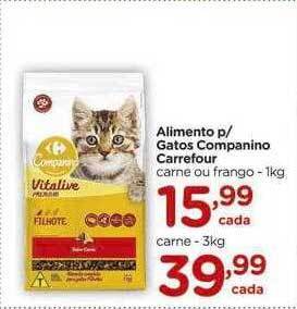Carrefour Alimento p gatos companino carrefour oferta