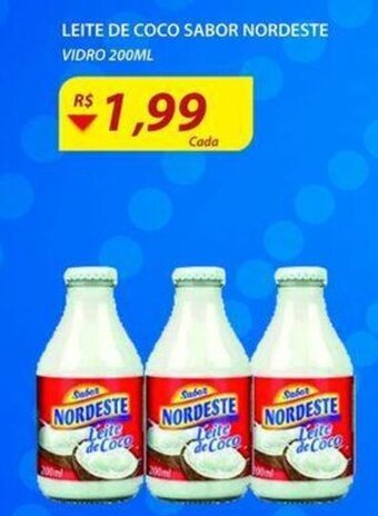 Assaí Atacadista Leite de Coco Sabor Nordeste 200ml oferta