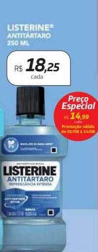 Drogal Listerine antitártaro oferta