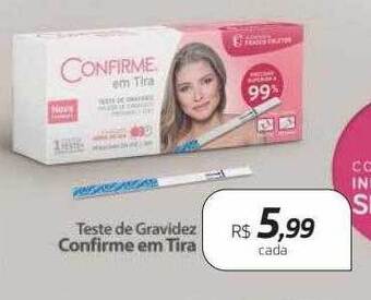 Drogal Teste de gravidez confirme em tira oferta