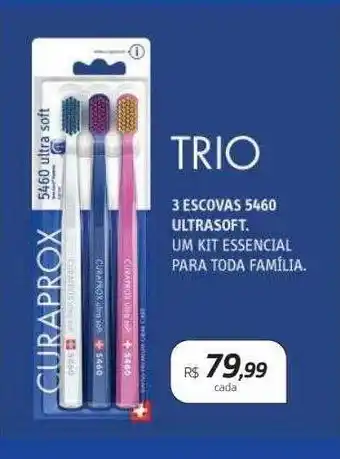 Trio 3 escovas 5460 ultrasoft.