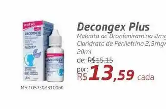 Drogal Dcongex plus oferta