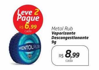 Drogal Metol rub vaporizante descongestionante oferta