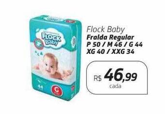 Drogal Flock baby fralda regular oferta