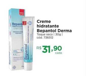Farmácia Preço Popular Creme hidratante bepantol derma oferta