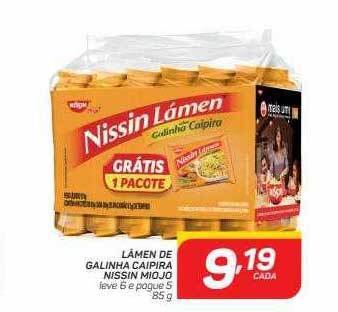 GBarbosa Lámen de galinha caipira nissin miojo oferta
