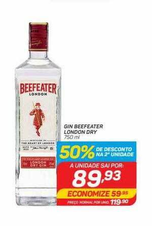 GBarbosa Gin beefeater london dry oferta