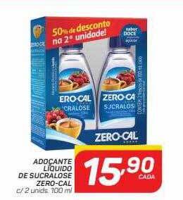 GBarbosa Adoçante liquido de sucralose zero-cal oferta